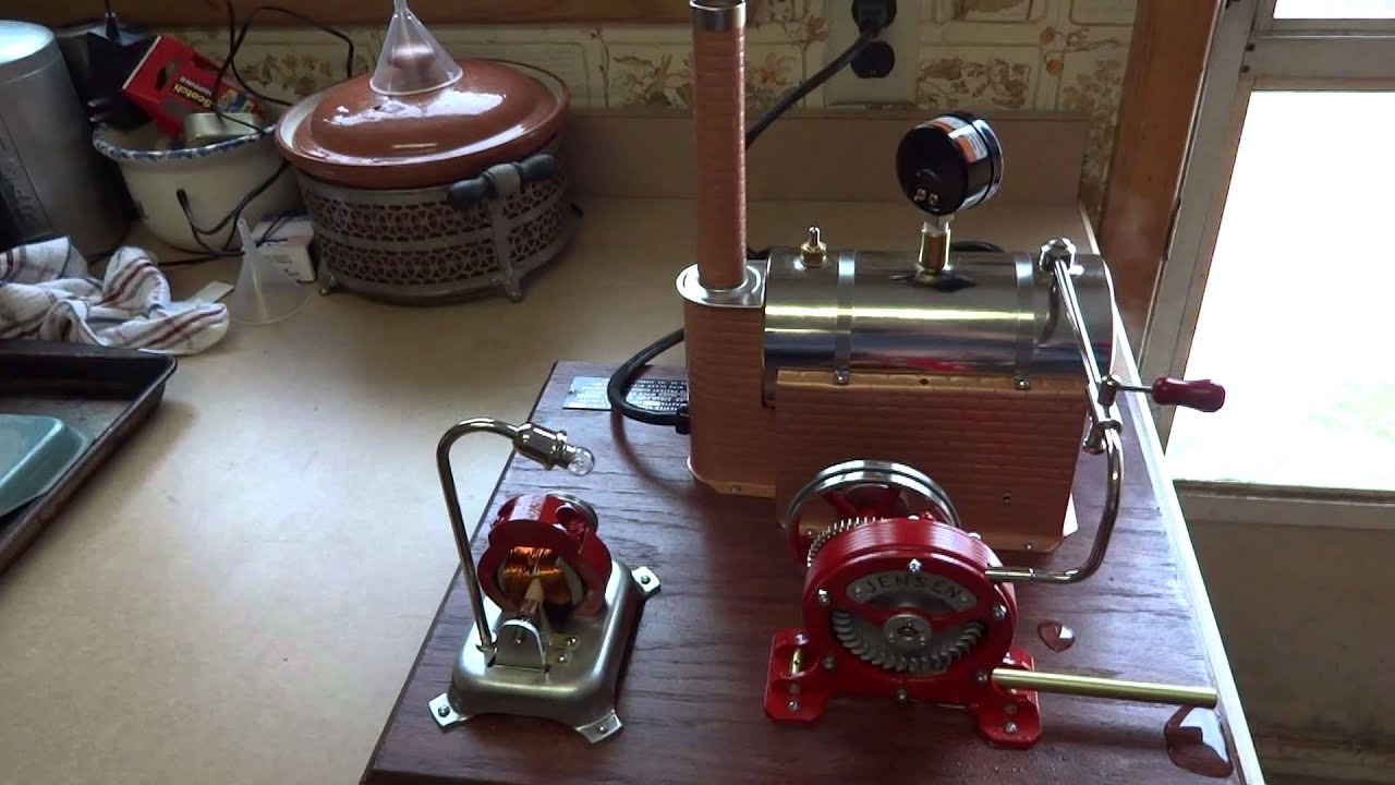 Jensen Model 95 steam turbine