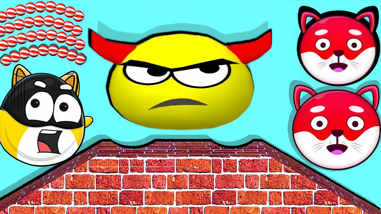 Satisfying mobilgames - Draw To Smash vs Hide Ball 2048 | Mix Gameplay u0026 Run #0081