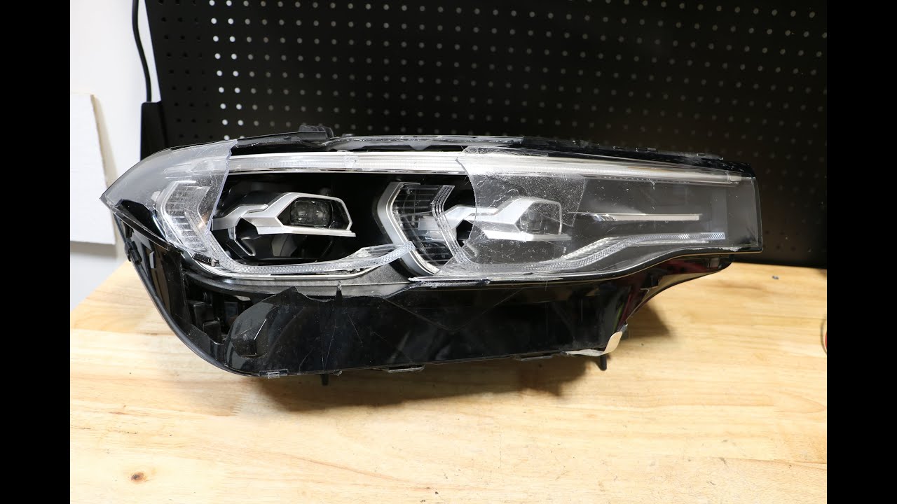 2019-2021 BMW X7 LED Headlight Teardown