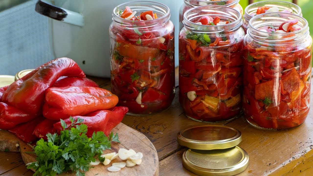Маринованные перцы капия - зимний рассол из болгарской кухни