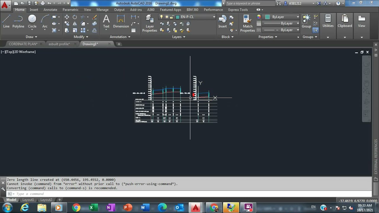 How to Draw Sewer Profile in AutoCAD through Auto lisp Easy Way Drawing