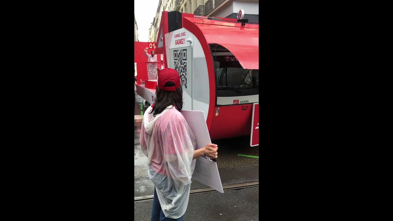 Passage de la Flamme Olympique à Saint Étienne (42)