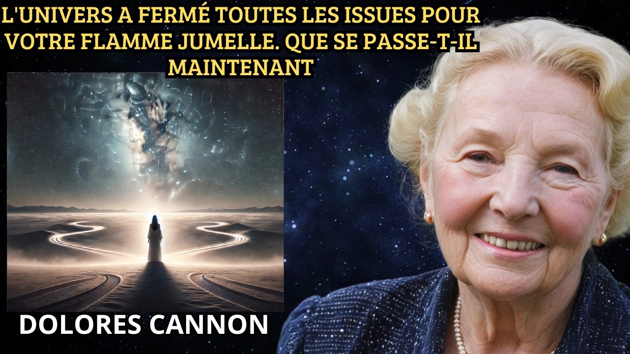 Quand l'Univers fait comprendre à votre flamme jumelle qu'elle ne peut plus vous fuir DOLORES CANNON
