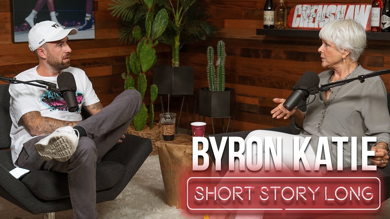 DRAMA LEARNS HOW NOT TO BE NEGATIVE WITH BYRON KATIE | Short Story Long