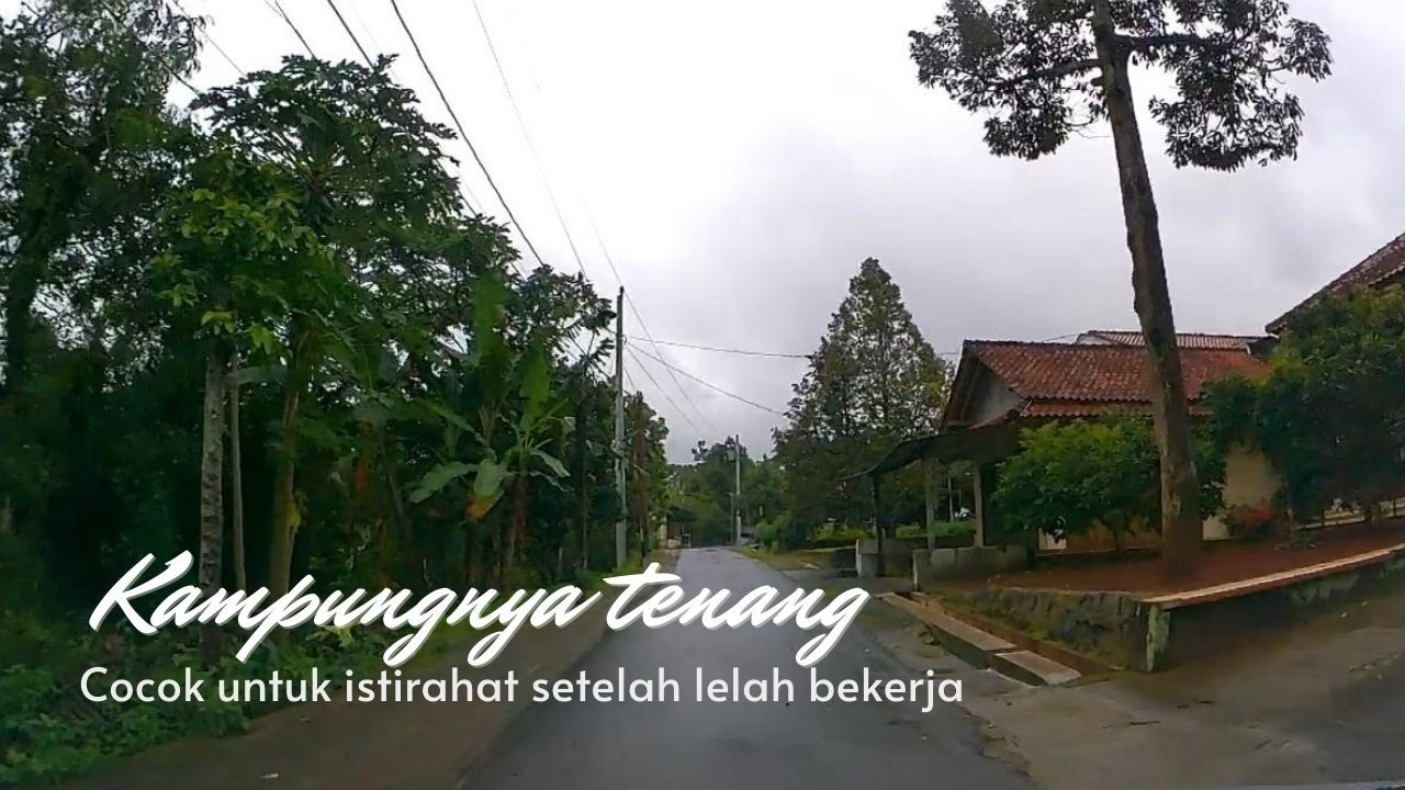 Adem & Tenang, Lereng Gunung Ungaran di Semarang 21°C