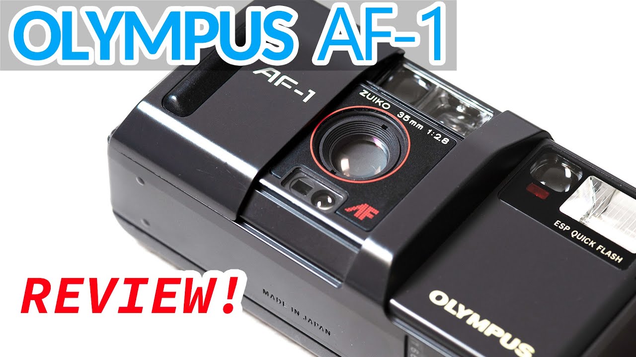 Olympus AF-1 - Great 1980s Compact 35mm Camera!