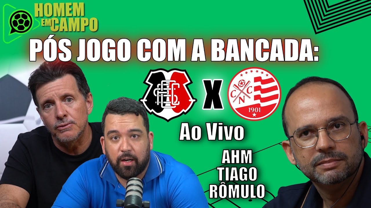 Pós-Jogo: Santa Cruz X Náutico com a Bancada