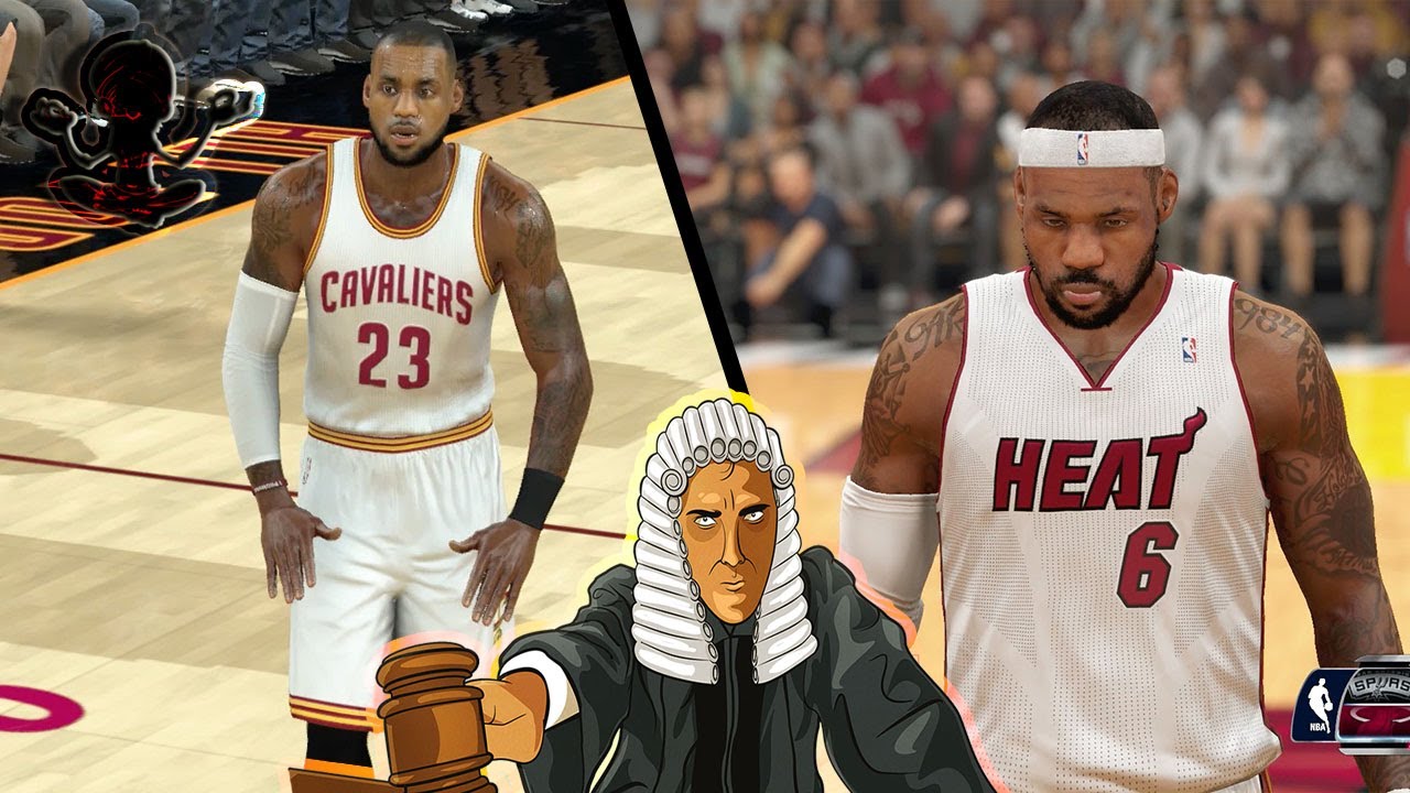NBA 2K17 vs NBA 2K14 WHICH GAME LOOKS BETTER? YOU BE THE JUDGE