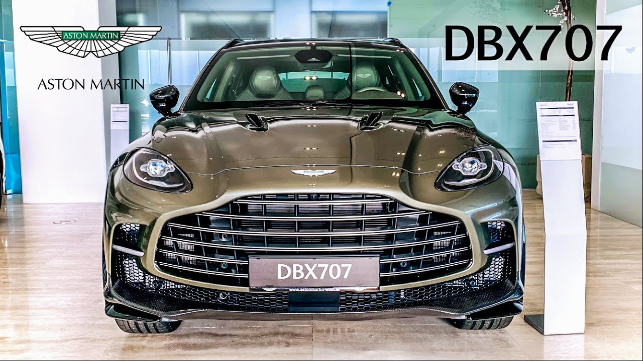 Aston Martin DBX 707 2025 in Titanium Grey. The Best Sport SUV. Exterior and interior in details