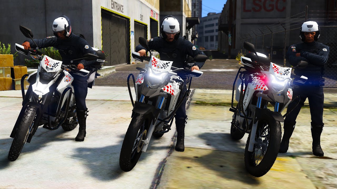 LADRÃO ATIROU NA ROCAM E VIROU FANTASMA | GTA 5 POLICIAL