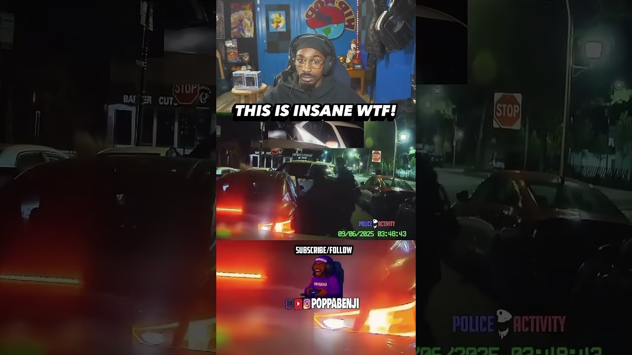 Chicago Police Encounter Escalates! #SHORTS #poppabenji