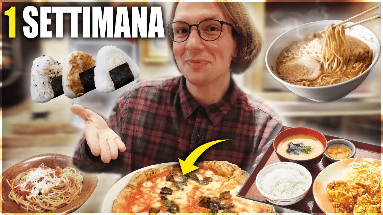 COSA MANGIO una SETTIMANA a TOKYO da studente?