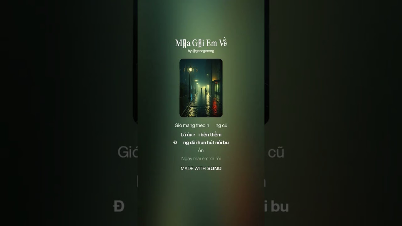 Mưa Gọi Em Về - Nữ