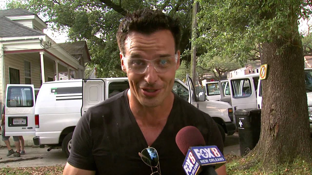 Fix It and Finish It: Actor Antonio Sabato Jr. in NOLA