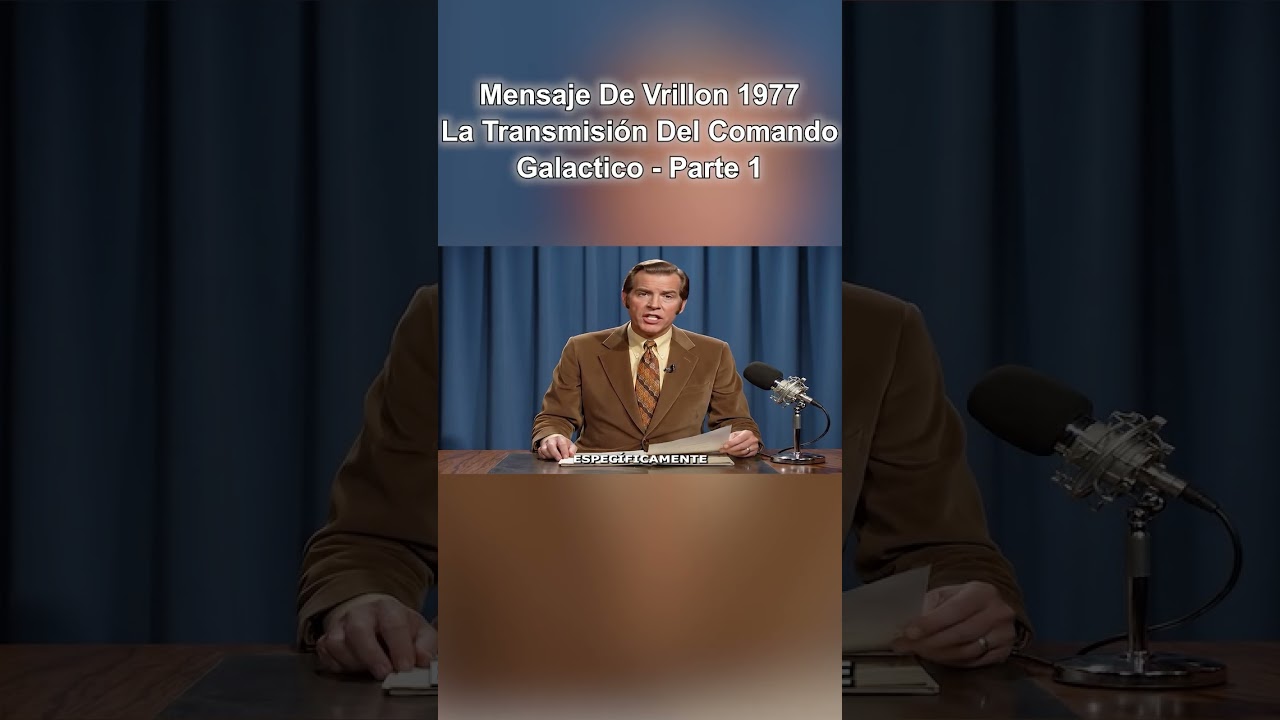 Mensaje De Vrillon 1977: La Transmisi&oacute;n ALIENIGENA Que Interrumpi&oacute; La Television En Vivo | PARTE 1