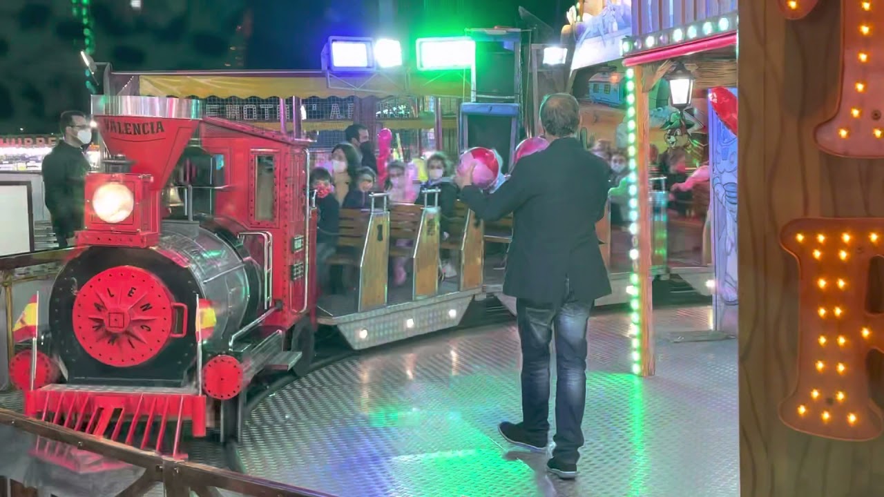 🚂📍Feria de Navidad de Alzira - TREN VALENCIA