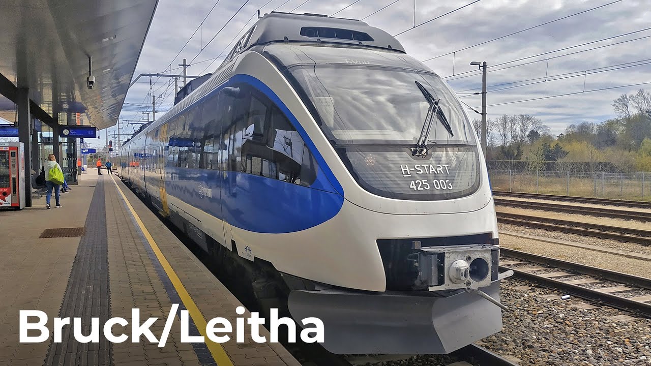 Osterreichisch Züge Vlog #61 - Bruck/Leitha Bahnhof 12.04.2023