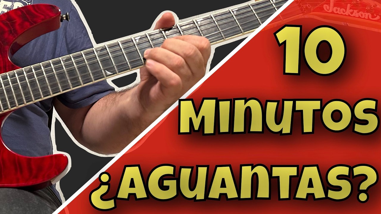 Gimnasio Musical #1: Rutina brutal para fuerza, velocidad y control en guitarra