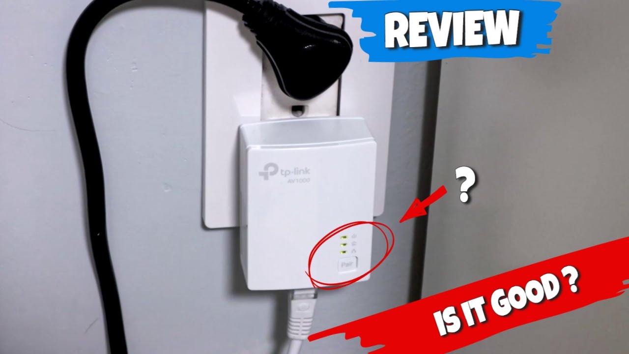 PowerLink TP-Link Powerline Ethernet Adapter Starter Kit - Reliable Wired Connectivity Made Easy!