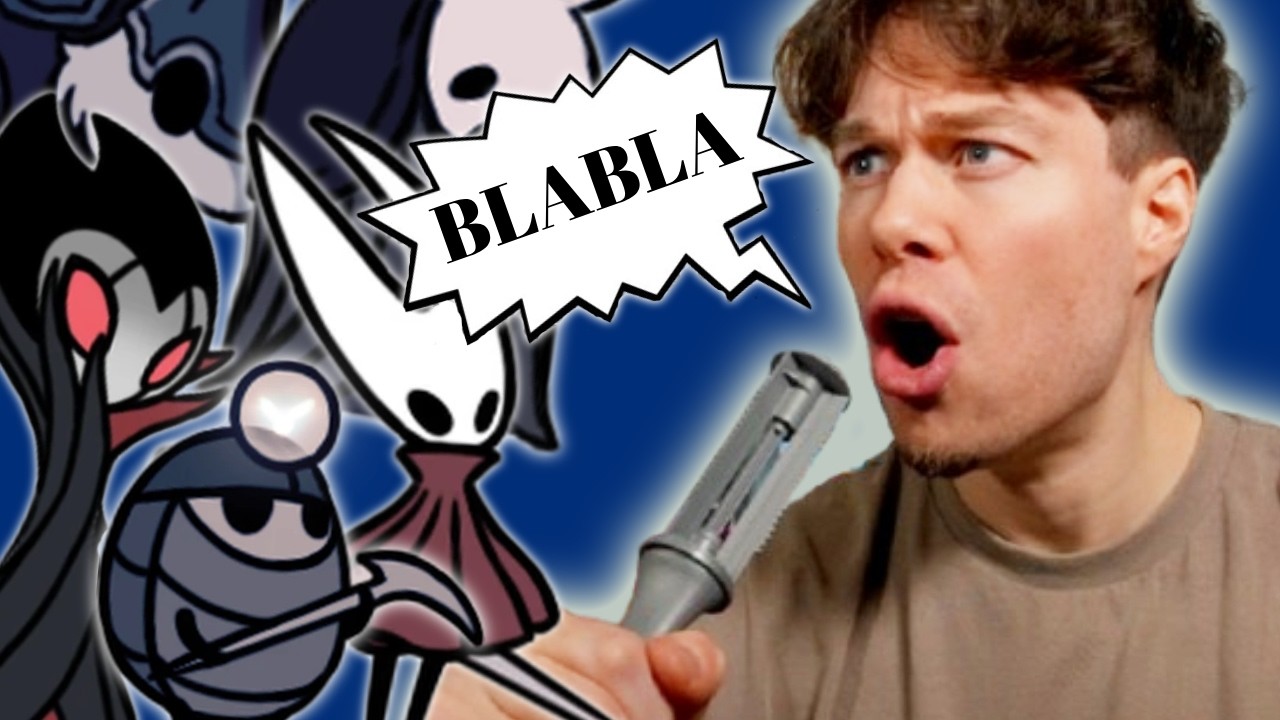 Ich gebe NPCs in Hollow Knight eine Stimme für 12 Minuten straight