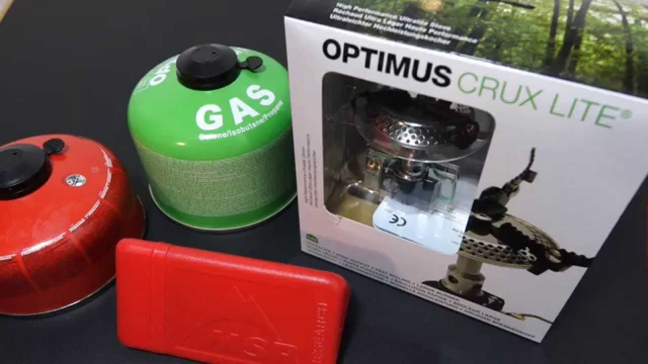 Optimus Crux Lite 3.000 Watt Gaskocher #1 Camping Gear Ausrüstung