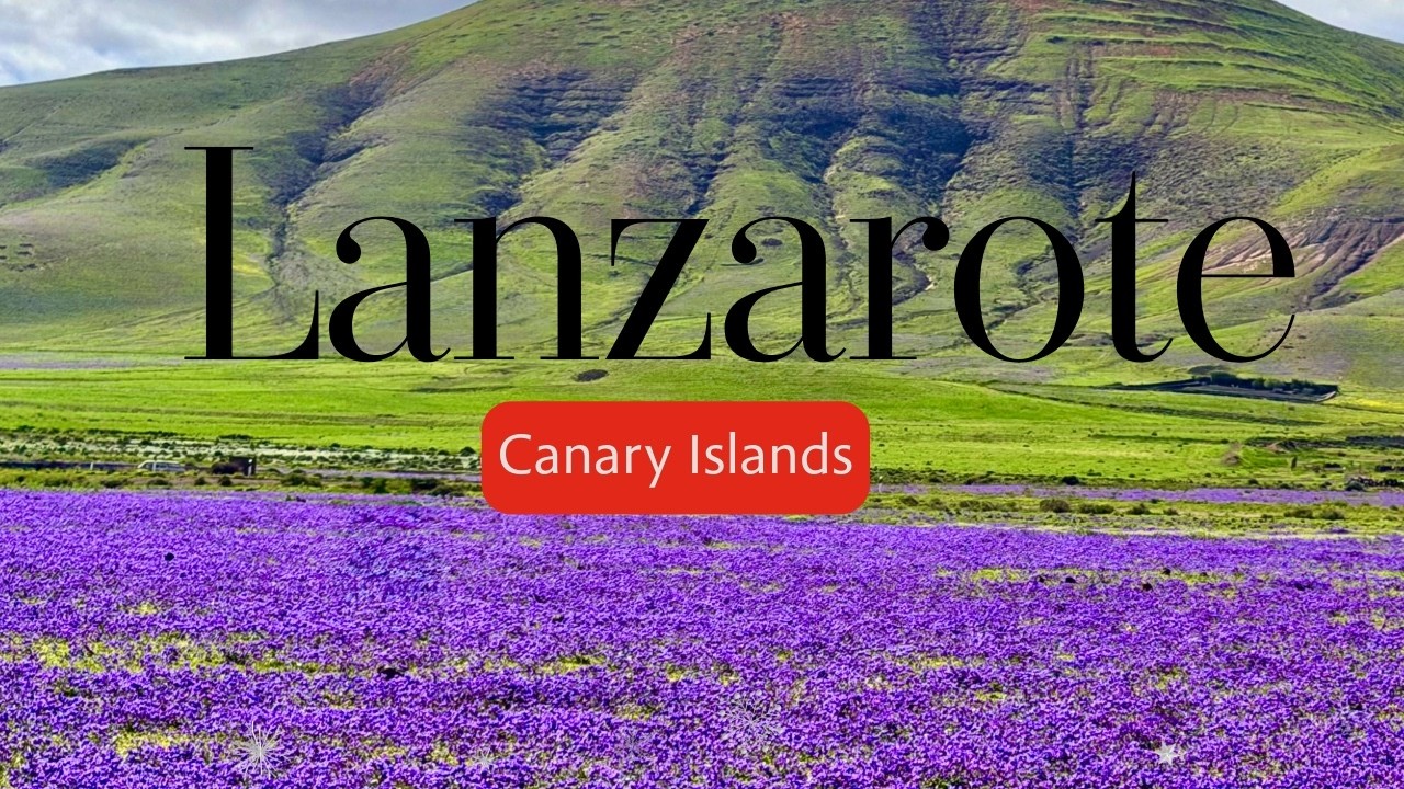 Lanzarote—our third stop on the Canary Island tour, and honestly, our absolute favorite!