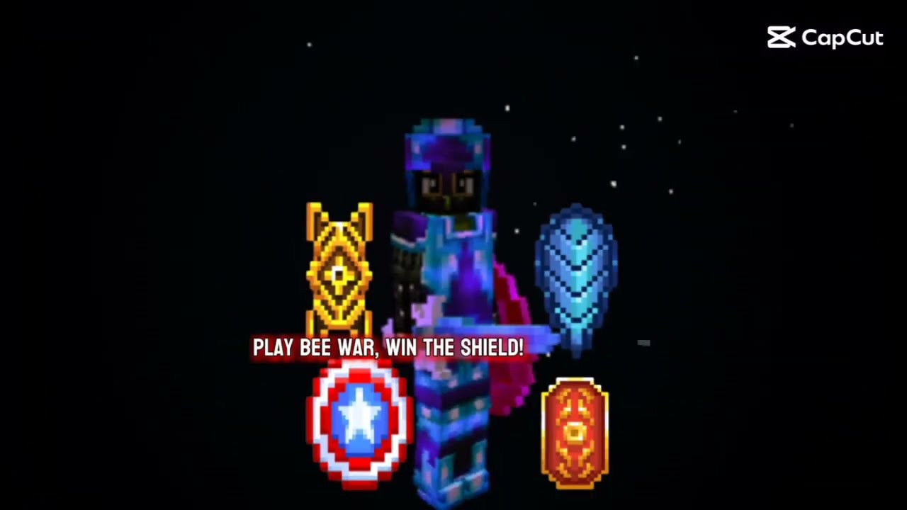 PLAY BEE WAR = WIN SHIELD | Planet craft/Planet of cubes