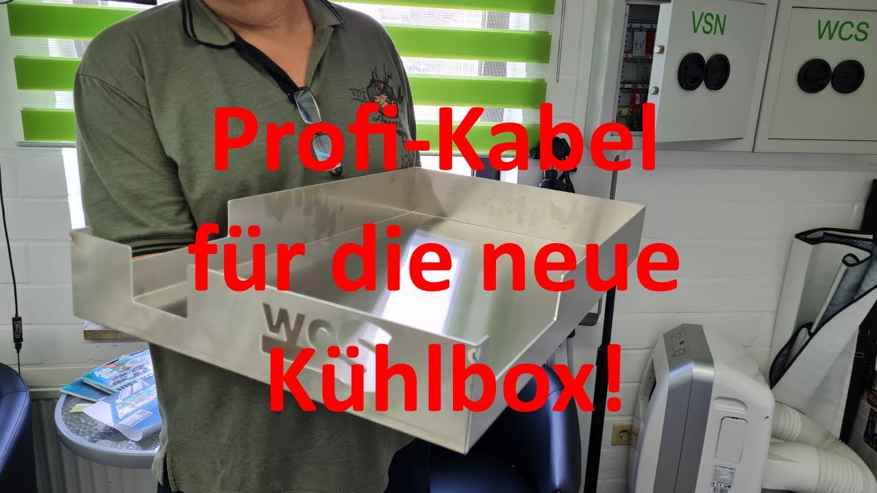 WCS Goch: Profi-Kabel für die neue Kühlbox!