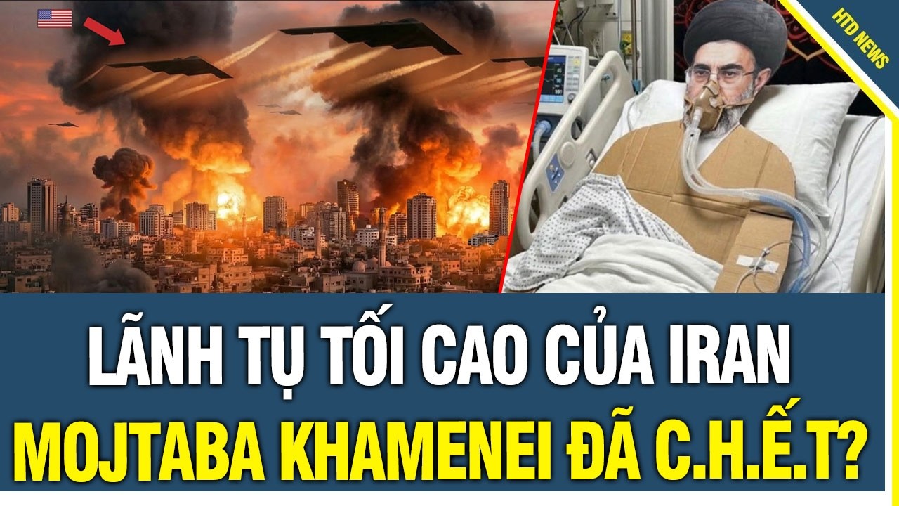 B&ugrave;ng nổ tin sốc ở Iran, l&atilde;nh tụ tối cao của Iran Mojtaba Khamenei đ&atilde; thiệt mạng?