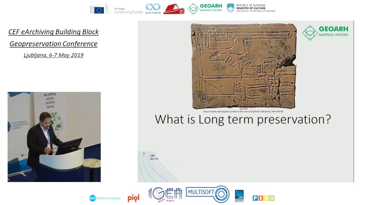 Long-Term Preservation Formats for Geospatial Data