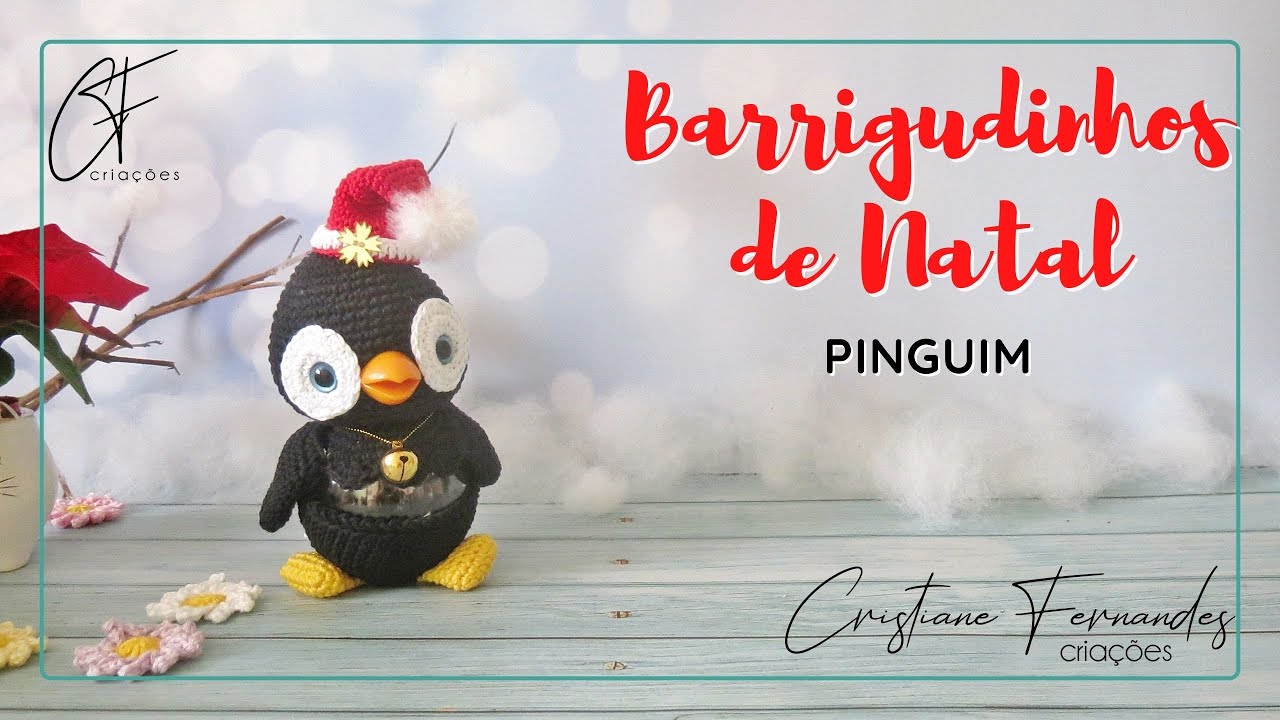 AMIGURUIMI - PINGUIM BARRIGUDINHO