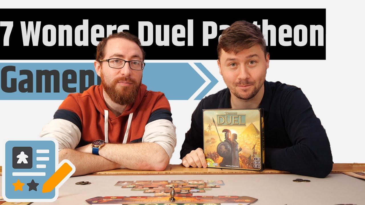 7 Wonders Duel Gameplay With The Pantheon Expansion