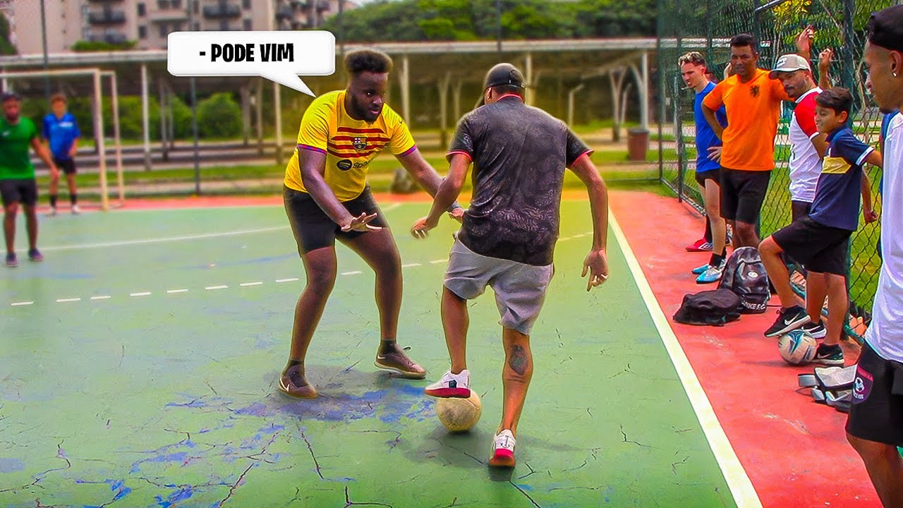 MARCAÇÃO OLHO NO OLHO, ele conseguiu passar ? - JOGO REAL/RACHÃO