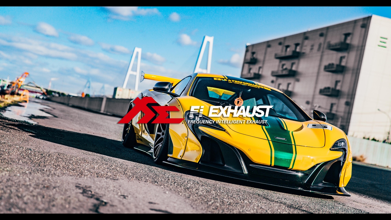 Liberty Walk McLaren 650S x Fi Exhaust - Looks & Sounds like a Mclaren P1 GTR!