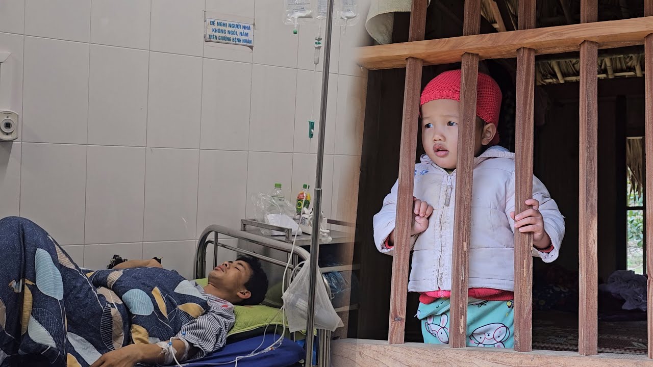 The mother and daughter did not know that the engineer had an accident and had surgery on his leg.