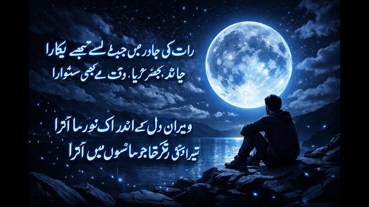 رات کی چادر میں جب دل نے تجھے پکارا