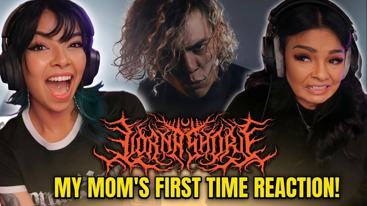 MY MOM REACTS to Lorna Shore - To The Hellfire | FIRST TIME REACTION