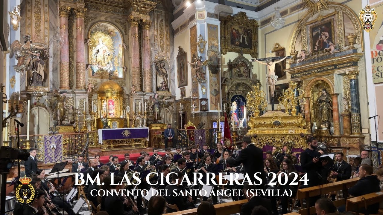 [4K] BM. Las Cigarreras - Concierto en el Santo Ángel 2024 (Completo) Sevilla