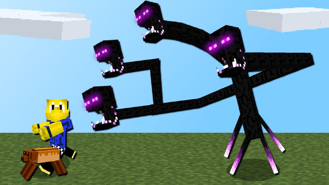 Gefährlicher EnderWither! (100+ Neue Mobs)