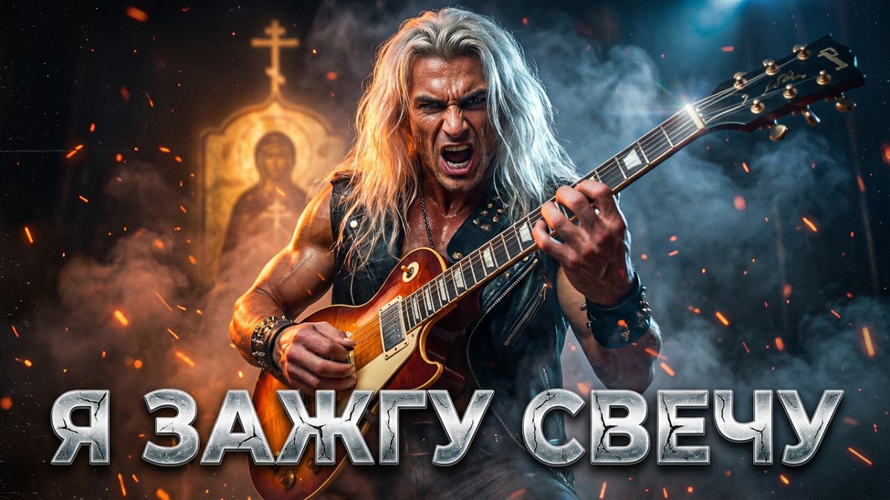 Я ЗАЖГУ СВЕЧУ &ndash; SILICIUM SOUL | Русский Рок | Vocalis_AI Production