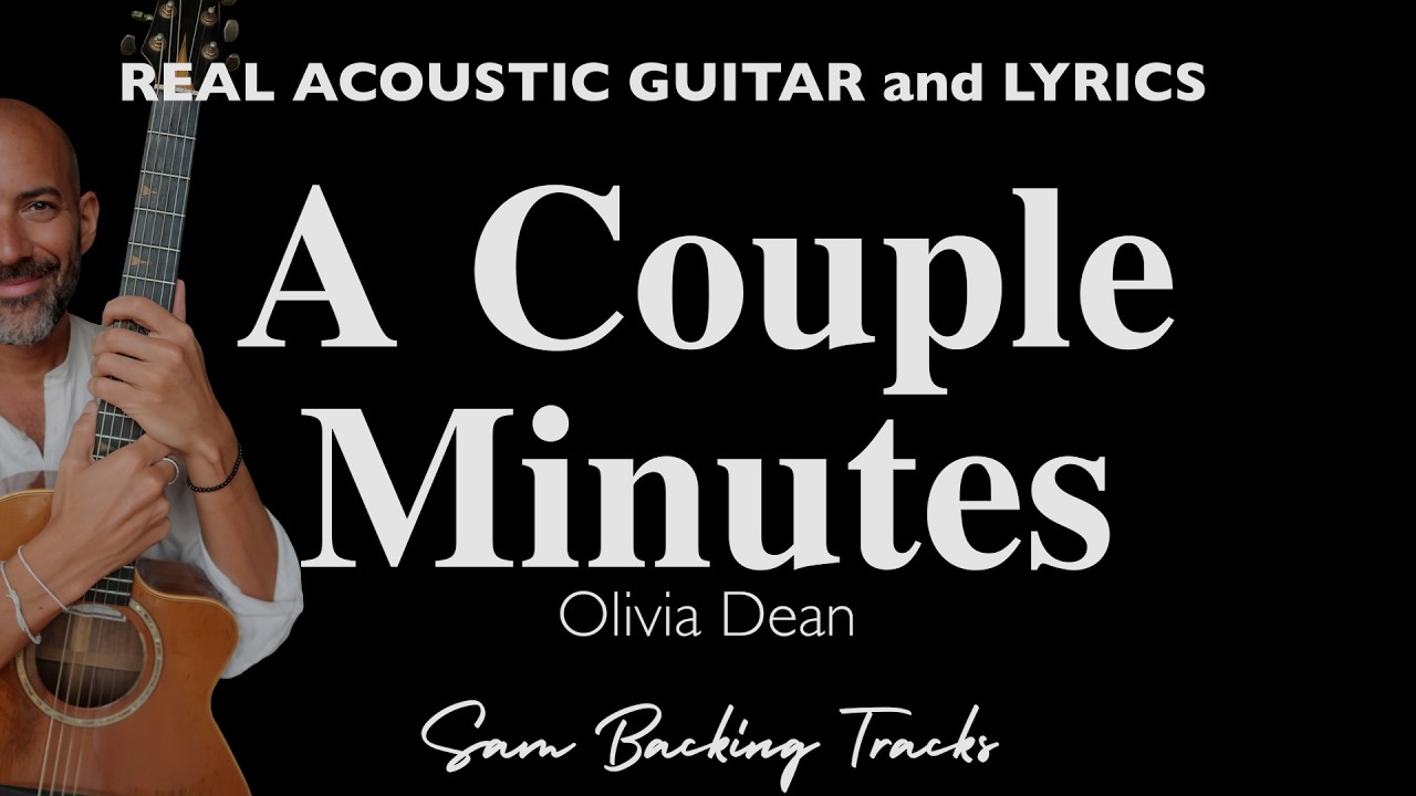 A Couple Minutes - Olivia Dean (Acoustic Karaoke | Original Key)