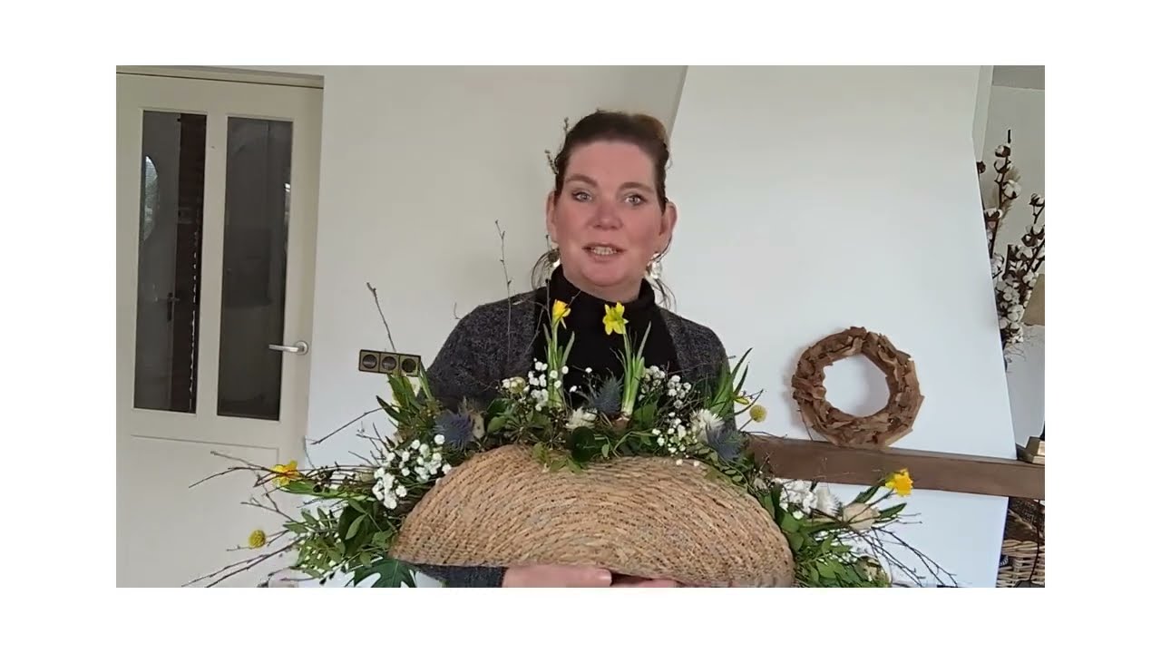 DIY Bloemschik Tutorial | Voorjaars stuk Narcis