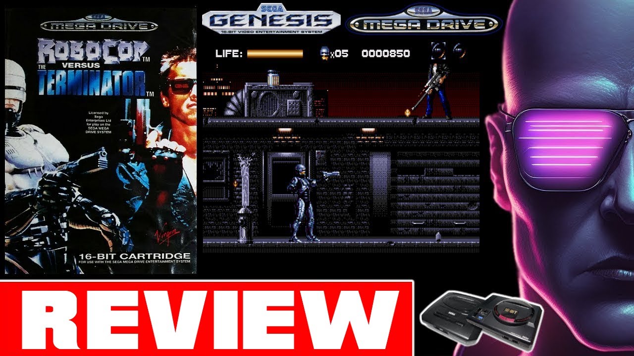 RoboCop Vs The Terminator REVIEW | Sega Mega Drive/Genesis | retroactive