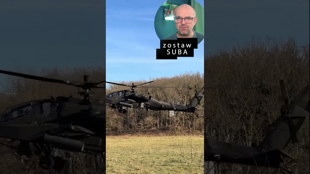 Iran zestrzelił śmigłowiec APACHE Polska kupiła 96 takich maszyn