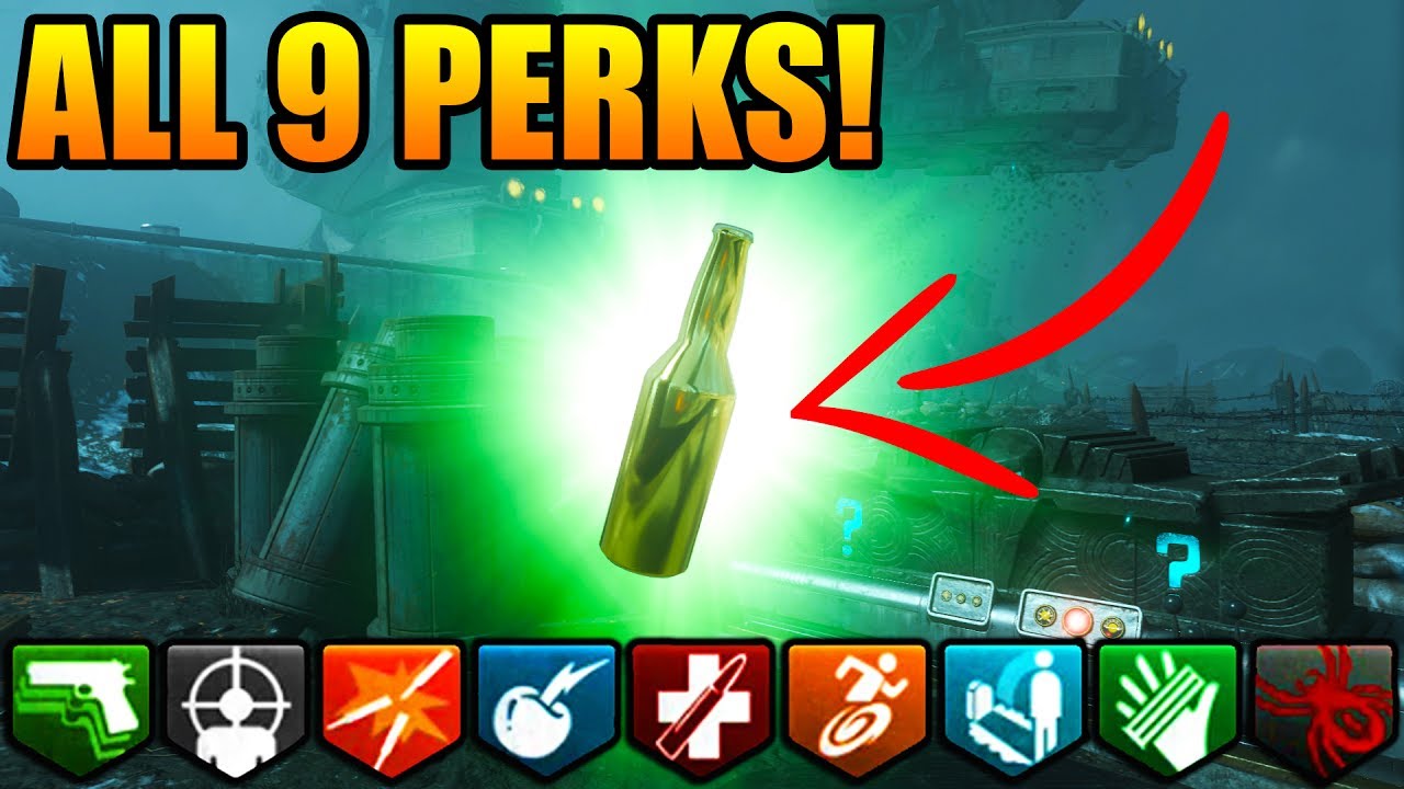 FREE DIY PERKAHOLIC! All 9 Perks NO Gobblegums! 'Origins' Remastered DLC 5 Tips & Tricks!