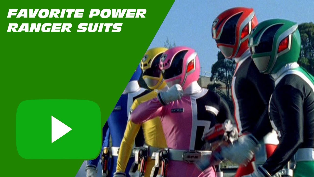 Top Ten #14 Favorite Power Ranger Suits