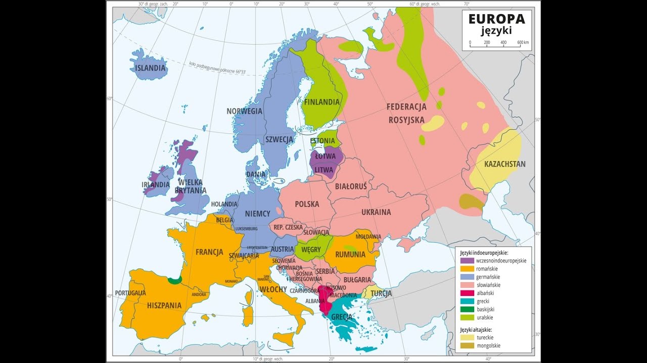 Języki Europy 2B 2G 2A