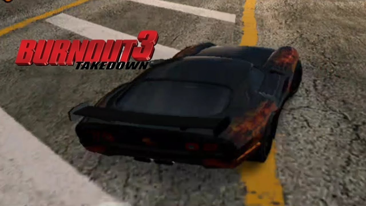 COMPLETANDO AS CORRIDAS FACE OFF. #5 | BURNOUT 3: TAKEDOWN