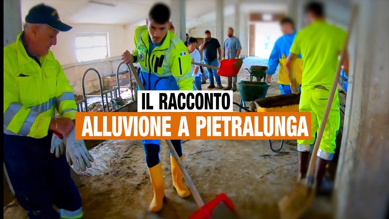 Alluvione a Pietralunga, il racconto