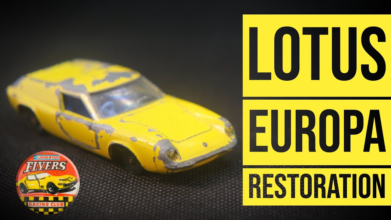 LONE STAR FLYERS restoration: No. 36 Lotus Europa